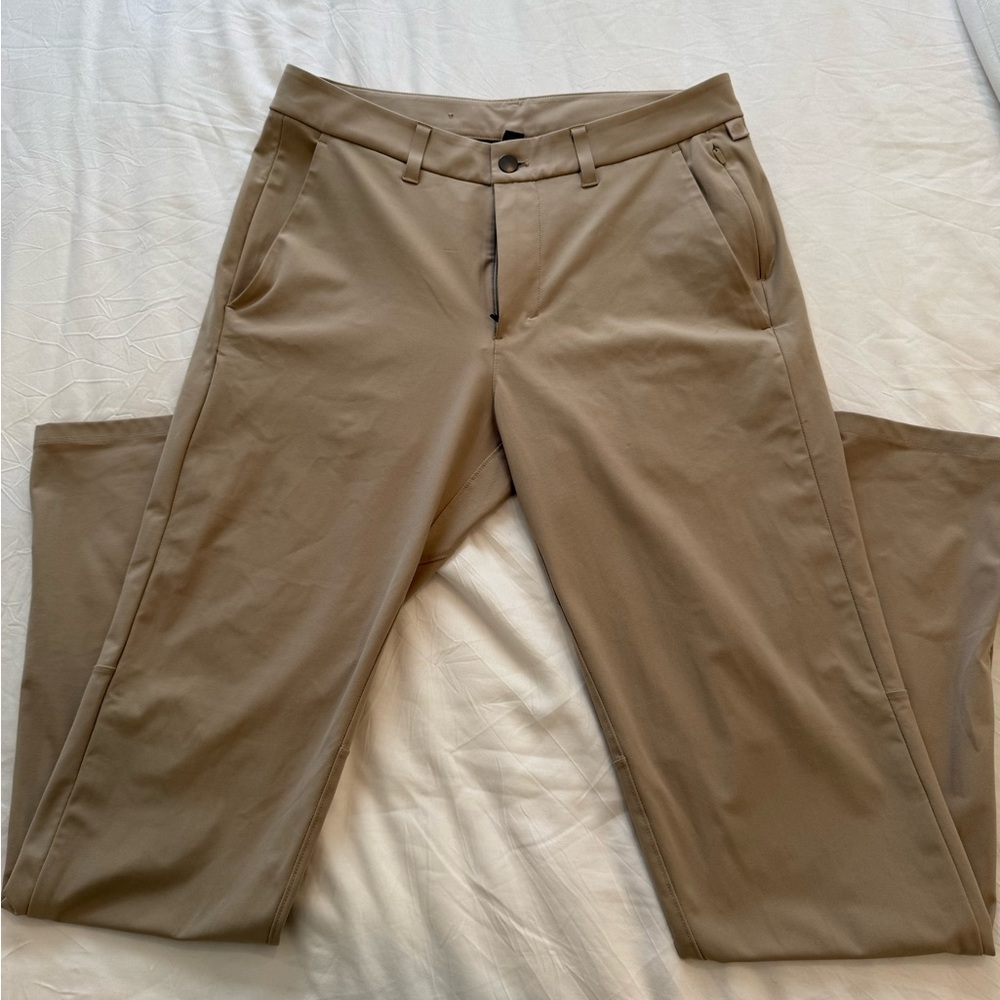 Lululemon Commission Slim-Fit Pant 32x 34” | Warpstreme | Trench
